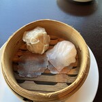 過門香 點 - 広東セット¥1800 (点心2種:海老蒸し餃子、肉焼売)