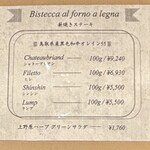 FORNO - メニュー