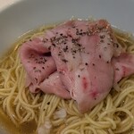大磯 海そば - 和え玉貝(¥400)