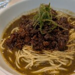 大磯 海そば - 和え玉イカ墨(¥450)
