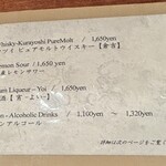 FORNO - メニュー