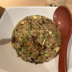 希望軒 - 半チャーハン。