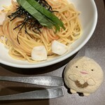 カフェ ド クリエ - 料理写真:ヤリイカと大葉の博多明太子。