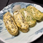 お食事処 割烹 竹 - あーさーともずくの厚焼き玉子