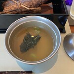 福い - 味噌汁　おかわりできる