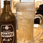 いまがわ食堂 - ホッピー白セット638円