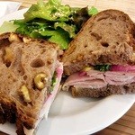 パーラー江古田 - ハムのサンドセット（六本木仕様）