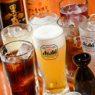 コスパバッチリな2時間単品飲み放題！お1人様＆当日利用大歓迎