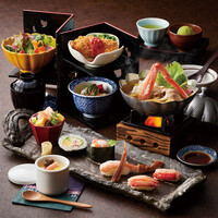 かに三昧にぎり寿司御膳