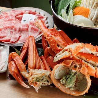 1日5組限定！【冬の贅沢】身の詰まった「ズワイガニ」食べ放題