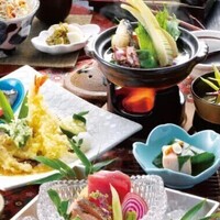 お昼の源氏ミニ懐石