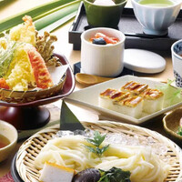 【平日限定】稲庭風ざるうどんと天婦羅御膳