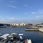 垂水漁港食堂 - 建物からの眺望