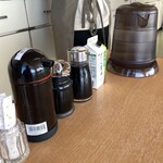 垂水漁港食堂 - 卓上アイテム