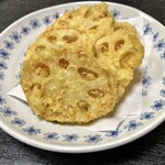 旬菜和味 - 蓮根天ぷら