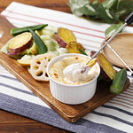 神戸クックワールドビュッフェ - 『フォンデュソース』
濃厚クリーミーなチーズソースです♪