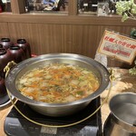 大観荘 - 牡蠣入り寄せ鍋