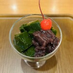 ステーキガスト - 抹茶のゼリー