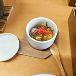 レイクサイド琴引 - だし巻きの餡掛け