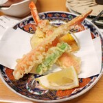 レイクサイド琴引 - カニの天ぷら