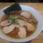 ふる川 - ふる川らーめん醤油700円+鶏+味玉