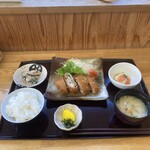 むつみ キッチンばぁ～ば - むつみ豚のミルフィーユかつ定食