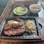 べこ六 ステーキ ミートインパクト - 料理写真: