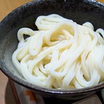 釜ひろ - ミニ生醤油うどん