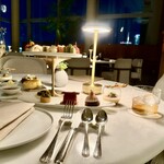 ザ・ロビーラウンジ＆バー - こんな感じで配膳されます