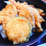 やぶ善 - ジューシーな"ズッキーニ"と"茄子'。