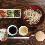 會津野 茂三郎 - 左が、汁。右がおしぼり・たれ