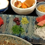 築地 ふじむら - 中落ちと脳天刺し定食