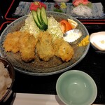 築地 ふじむら - カキフライ定食