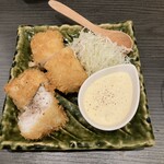 ロンタン - 旬の、真鱈フライ。軽くてふわふわ、です