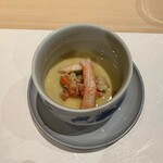 すし あお - せいこ蟹 茶碗蒸し