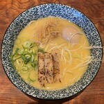 鶏そば 一瑳 - 料理写真:■濃厚鶏そば味玉¥1,000