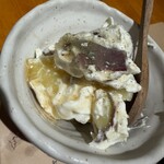 やきとり処 大舞 - なると金時のマスカルポーネチーズ添え