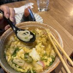 なかせ - たまごとじうどん