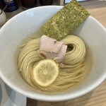 RAMEN ASHITAMO - 昆布水つけ麺(肉あり)醤油