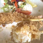 瀬戸 - 海老フライ断面