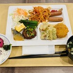 ホテルルートイン - 料理写真:無理朝食バイキング♫