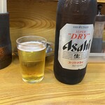 正宗屋 - 瓶ビール 1本目（アサヒスーパードライ）