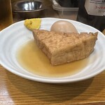 正宗屋 - おでん（厚揚げ・たまご） スジ売り切れ