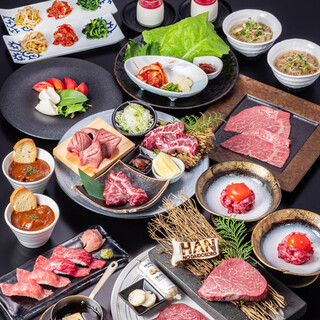 当日ご予約OK！山形牛を味わえるコースをご用意しています！