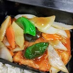 中華料理悟空 - 定食の酢豚