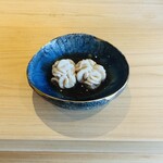 鮨 三心 - タラの白子