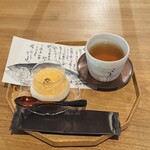 鮨 三心 - 和紅茶のブランマンジェと和紅茶