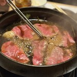 先斗町しゃぶしゃぶすき焼き きらく - 