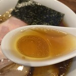 自家製手もみ麺 鈴ノ木 - スープアップ　　　ザ！鶏油