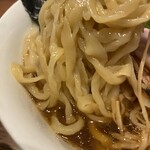 自家製手もみ麺 鈴ノ木 - 麺アップ